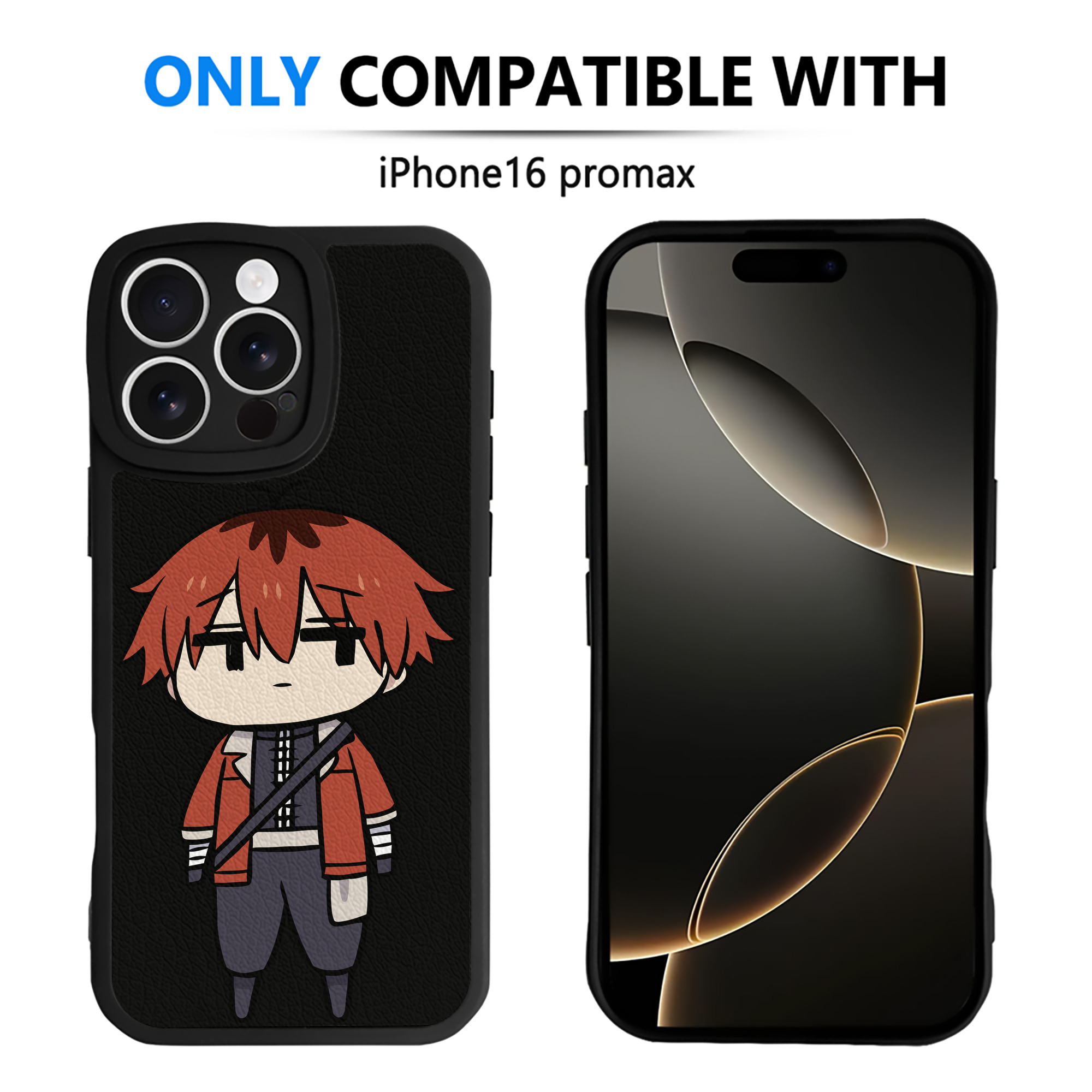 （画像用） 葬送のフリーレン Frieren 【iPhone 16シリーズ対応】シリコンスマホケース（レザー調） 材質：シリコン